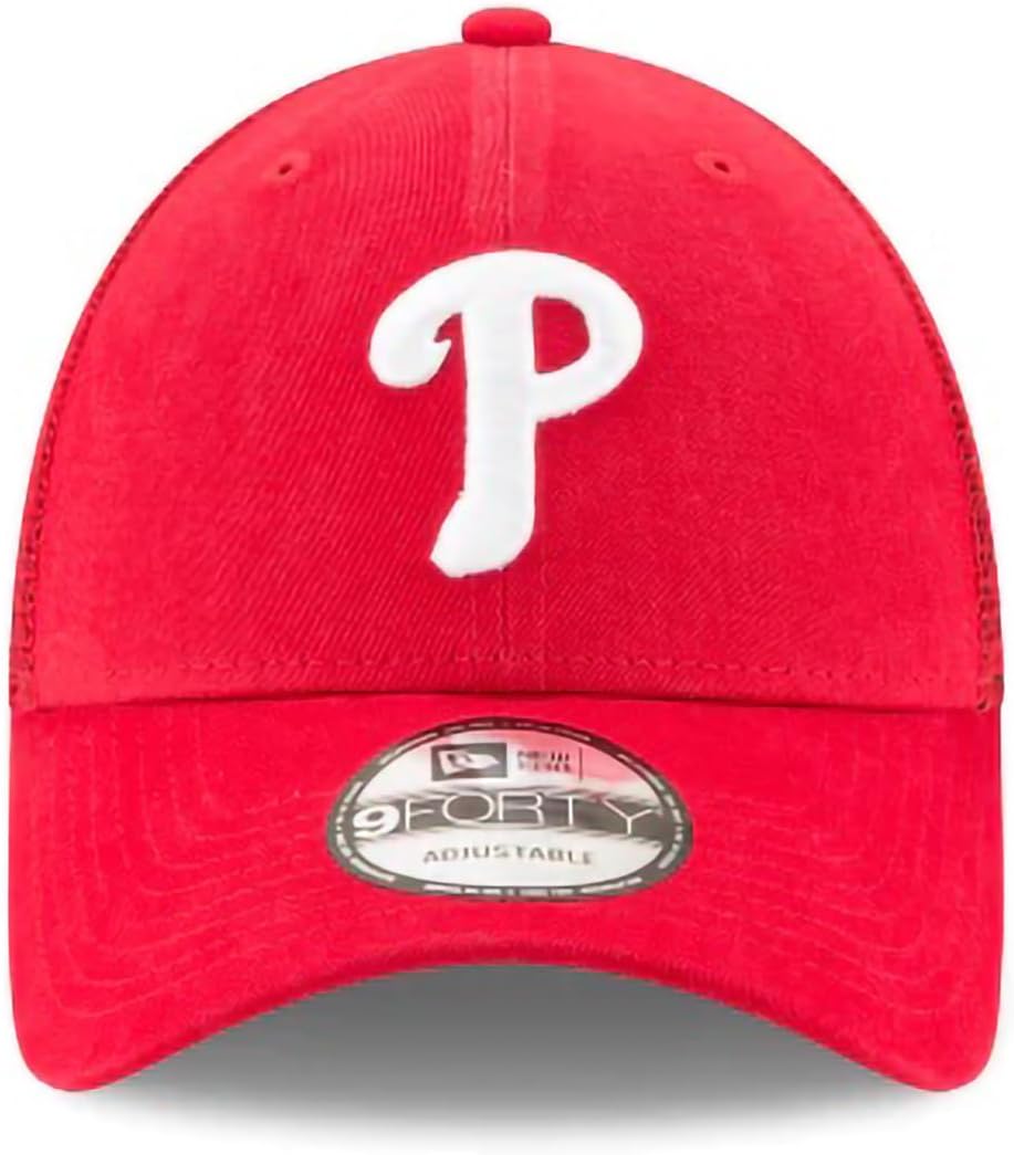 New Era MLB 9FORTY Mesh Trucker Adjustable Hat Cap One Size Fits All - Image 2