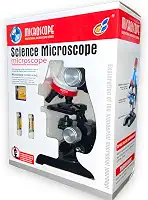 Microscopio Educacional 100x 400x 1200x Vermelho