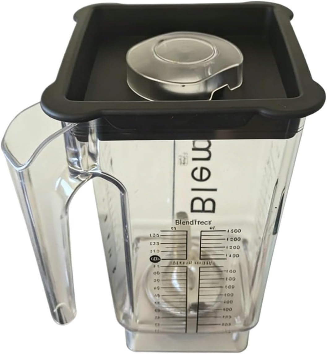 90oz 3 Quart Blender Jar，Compatible for Blendtec，Q-Series 825 570 575 625 650 725 759 800 885 Replacement Cup
