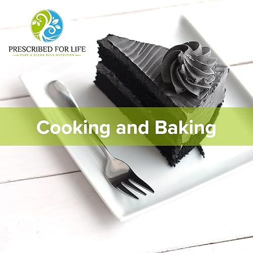 Miniatura 4 de Prescribed For Life Polvo de carbón activado  Carbón de cáscara de coco polvo de grado alimenticio ultra fino  Carbón de coco natural  Sin gluten,