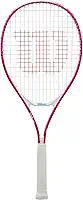 Wilson Ultra Power Raquete de tênis recreativa júnior de 63,5 cm - rosa/branco/azul