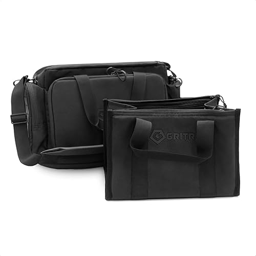 GRITR Bolsa táctica de campo  Bolsa de viaje para rifle de almacenamiento de hombro, pistola de munición militar para disparos