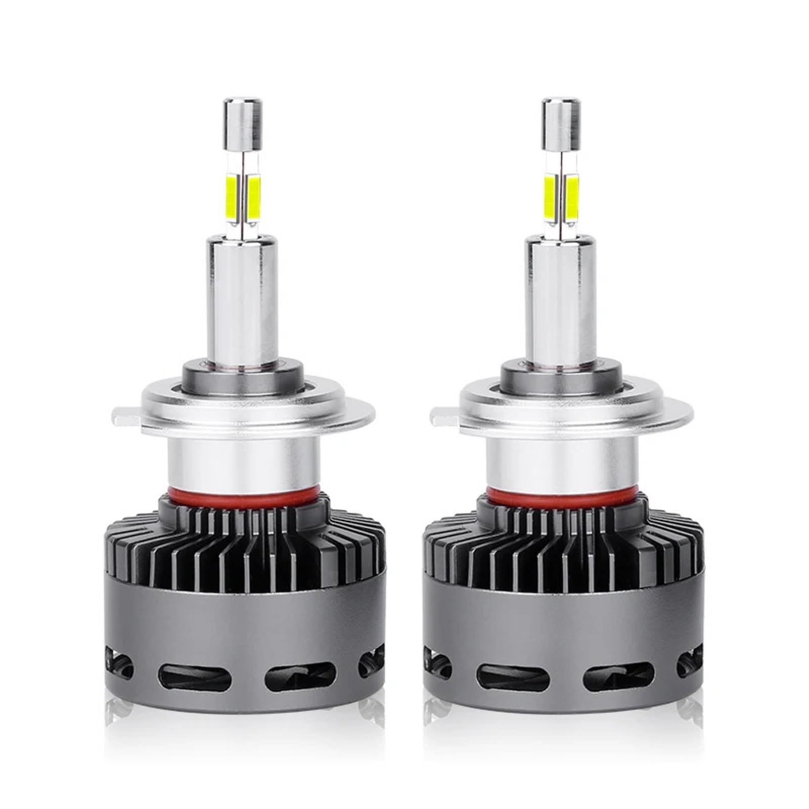2PC 6000K luz Pura 360 3D H4 H7 H11 Bombillas Led Canbus H1 H8 H11 9005 9006 HB3 HB4 9012 HIR2 Luces antiniebla 400000LM 700W Lentes de proyector Bi Led (Size : H4/9003/HB2 Hi/Lo)