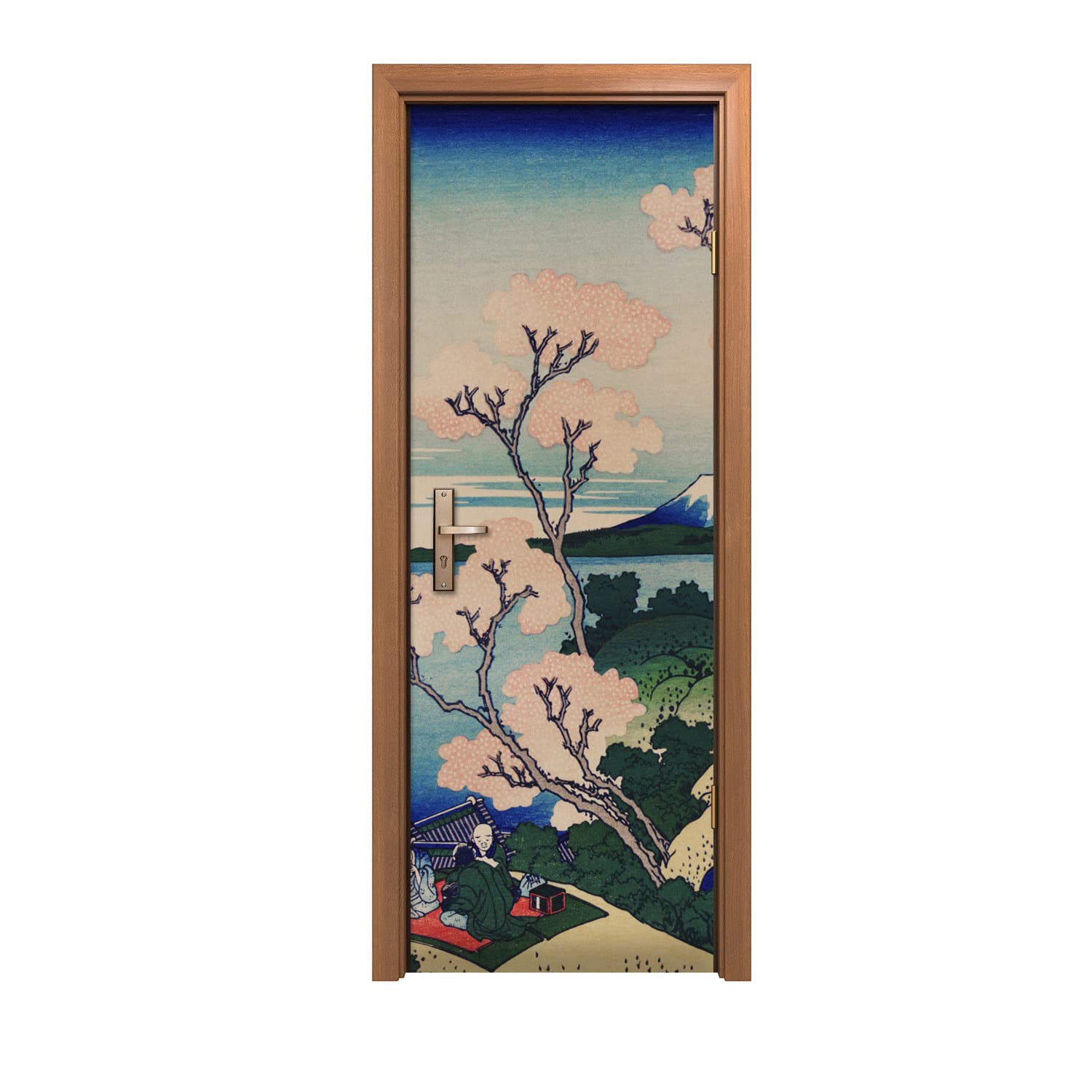 Autocollant de porte 70x200cm Coloray pour décoration murale trompe l'œil