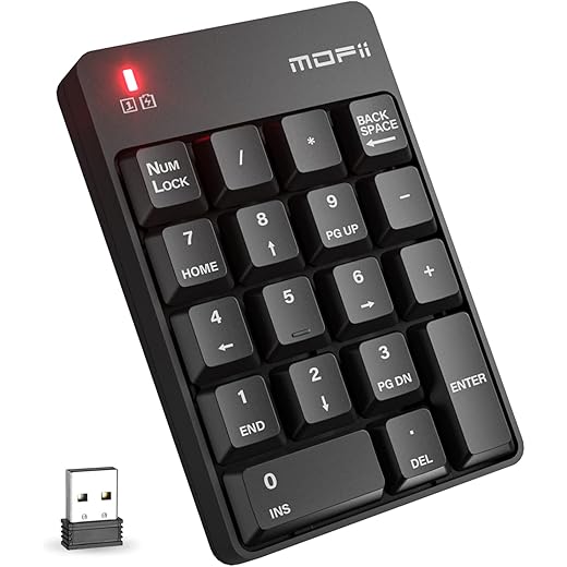 MOFII Wireless Number Pad 2.4G Black