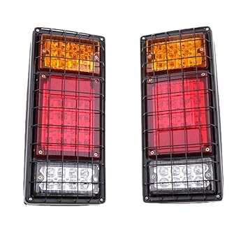 SAZ DEKOR Easy Installation 2pcs 40 Led Car Rear Tail Lights Brake IndicSAZDr Trailer