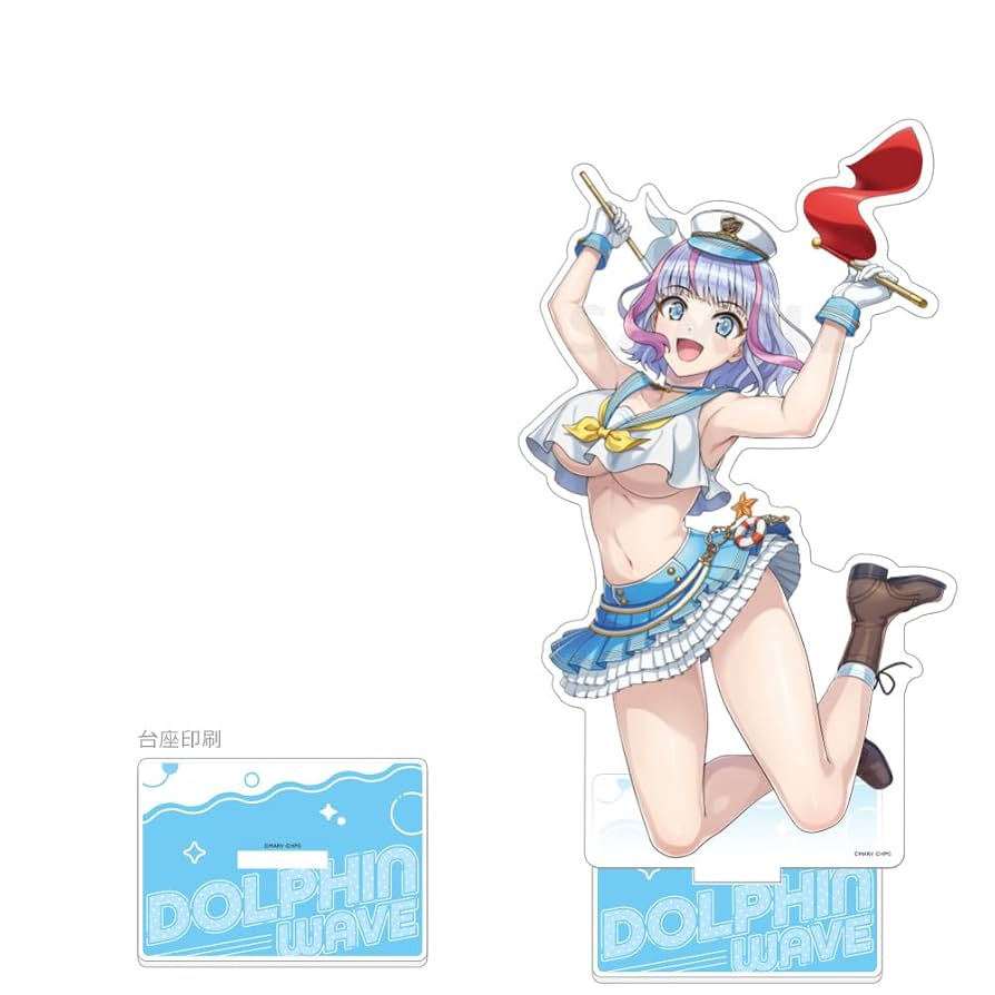 美品　ドルフィンウェーブ　アクリルスタンド　まとめ売り　大量　16個 美品 ドルフィンウェーブ アクリルスタンド まとめ売り 大量 16