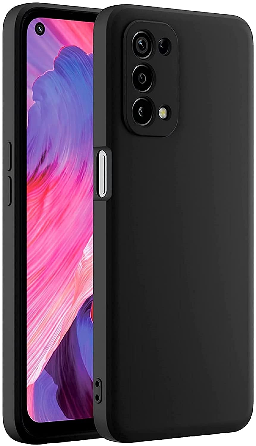 NSTAR®Oppo A74 5G Back Cover | Camera Bump Protection | Stylish Matte Silicon Flexible | All Side Shock Proof Rubberised Case for Oppo A74 5G (Black) (B09GRK8NVR) Amazon Price History, Amazon Price Tracker