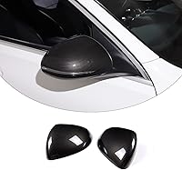 Vista 3 de TINKI - Cubierta para espejo retrovisor de puerta lateral izquierda y derecha compatible con Mercedes-Benz W206 Clase C 2022 2023