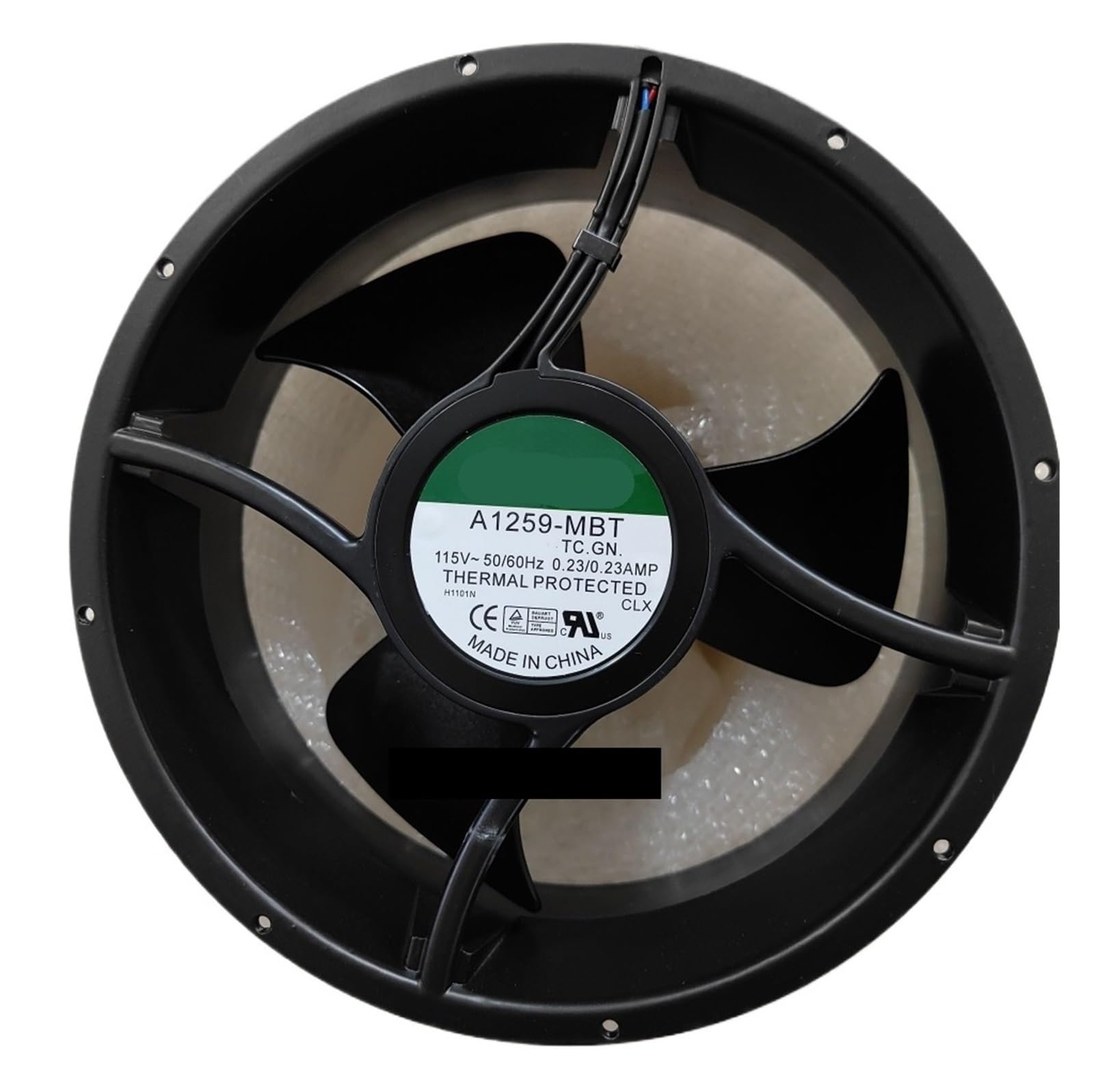 Lzikkgki One Color A1259-Mbt-Tc.gn Ac 115V 0.23A 254X254x89mm Cooling Fan