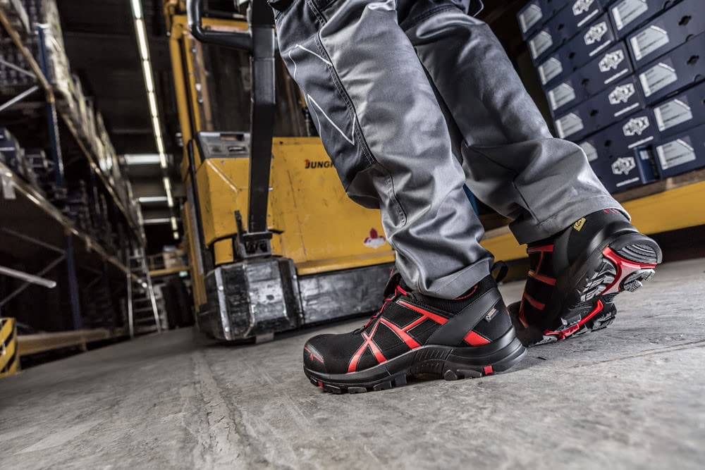 HAIX Black Eagle Safety 40.1 Low/Black-red Rot UK 10.0 / EU 45