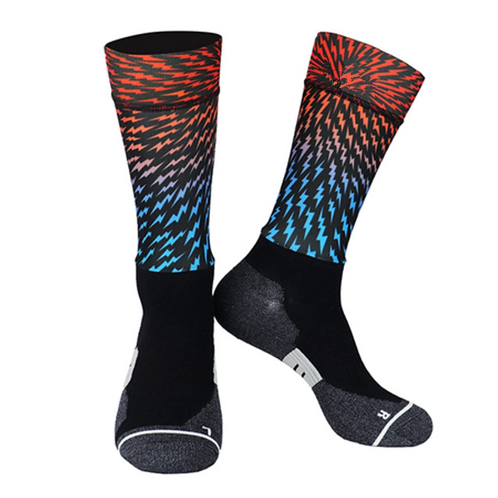 Antideslizante profesional calcetines de bicicleta de bicicleta de compresión de bicicleta calcetines deportivos hombres y mujeres calcetines deportivos calcetines de ciclismo de carreras calcetines d