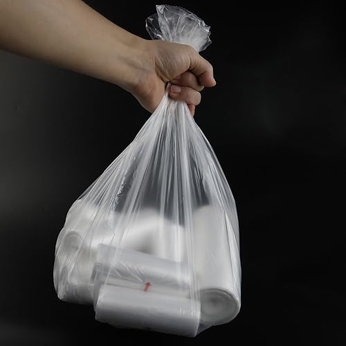 Miniatura 5 de Vababa Bolsas de basura altas transparentes de 13 galones, bolsas de basura, 225 unidades