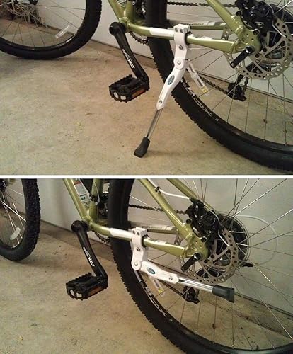 Vista 25 de Soporte ajustable de aleación de aluminio para bicicleta, negro, bicicleta de 24 "-28" Negro ajustable para bicicleta de 24"-28