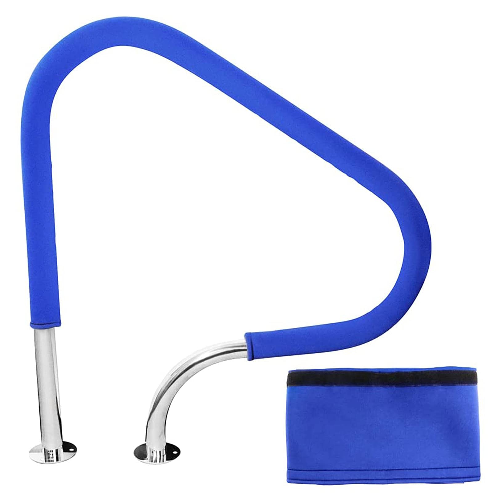 Klzuopt Swimming Pool Safety Hand Rail Outdoor Pool Stair Handrail With Grip Cover For Easy Installation And Safety