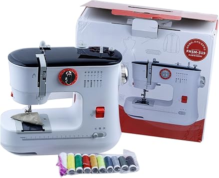 Electronic Sewing Machines, Home Electric Small Desktop Embroidery Machine,Automatic Overlock Sewing Machines for Home DIY Fabric Repair