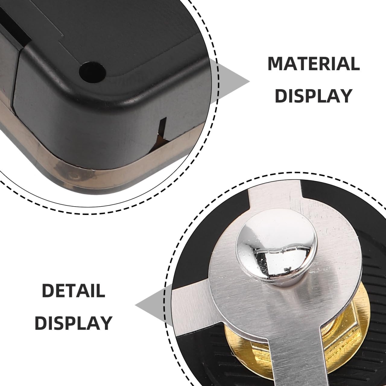 Ipetboom Vinyl Record Clock Mechanism Replacement Kit with Quartz Movement and Wall Clock Hands for DIY Repair Accurate Timekeeping and Easy Installation for Home Decor