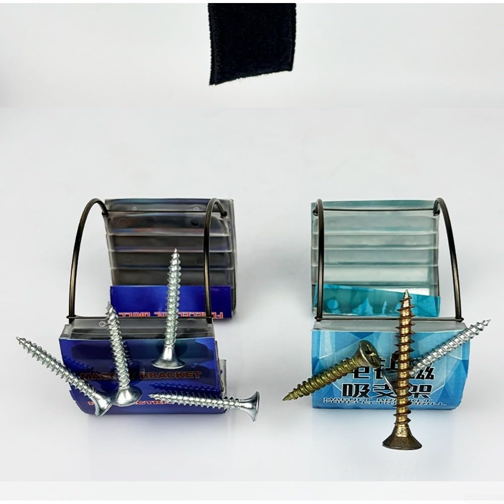 Soporte magnético de pulsera para brocas tornillos y pequeñas piezas ferrosas utilizadas con taladros con cable e inalámbricos (C) — view 9