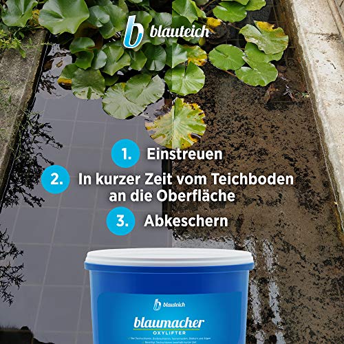Teichschlammsauger Blauteich OxyLifter – Effiziente Teichreinigung