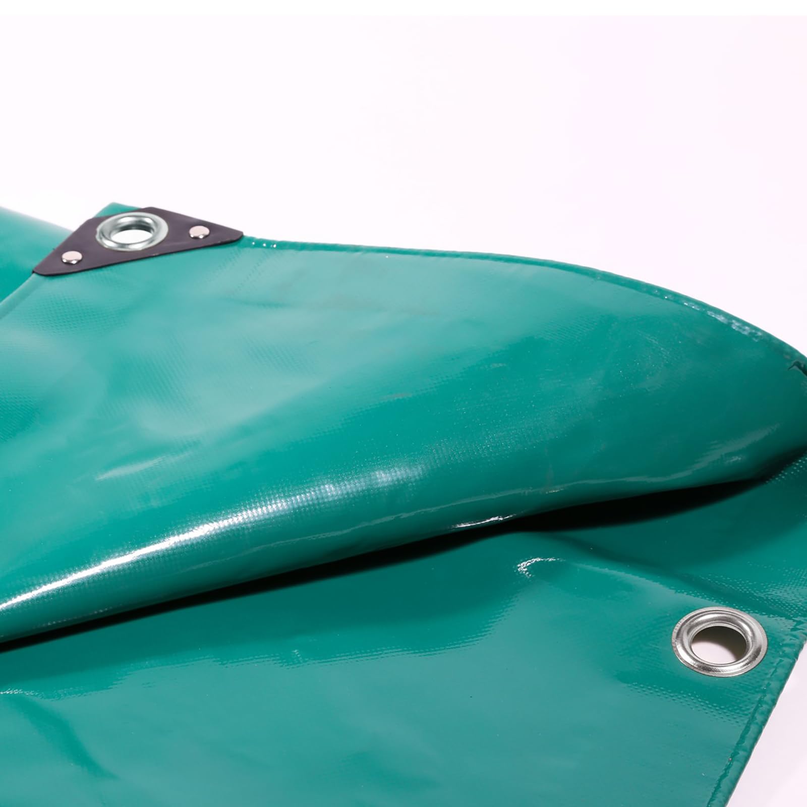 PVC Abdeckplane Grün 650 g|m² 2,5 x 4,5 m Dicke LKW Plane wasserdicht mit Ösen