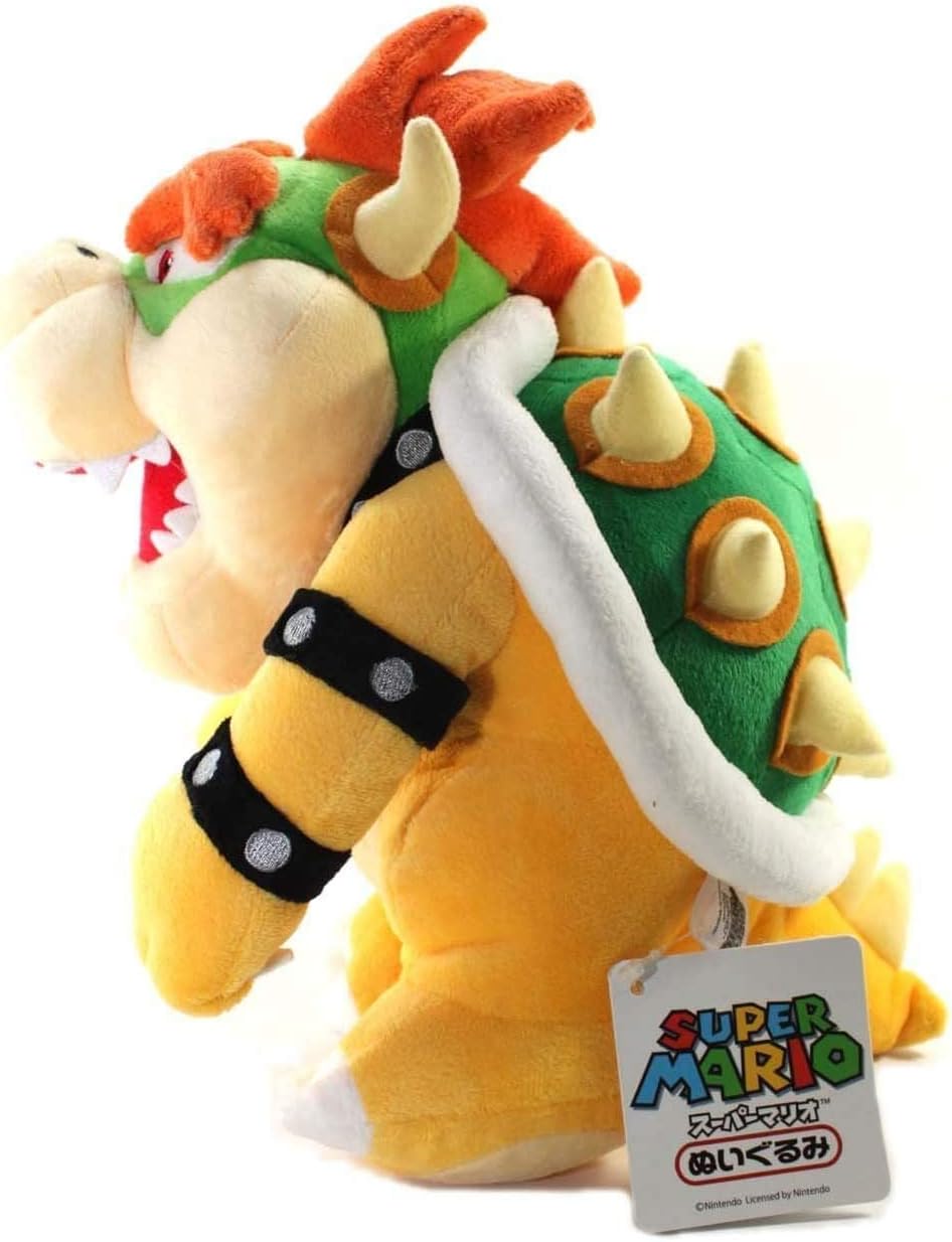 2020Pristine 10in Super Bowser Standing King Soft Stuffed Animal Plush Doll Figure Toy 10 Inches