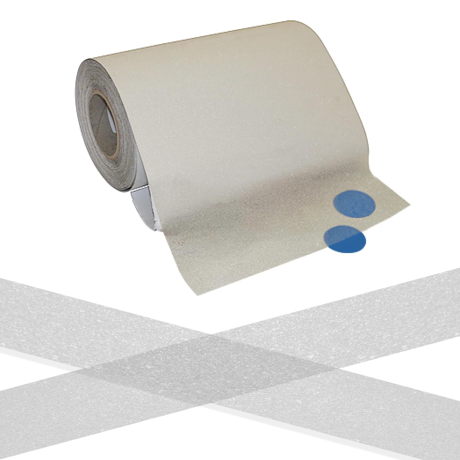 FindTape AST-35 Cinta antideslizante premium [colores, grano 60]: 12 in. x 10 ft. (Semitransparente/translúcido)