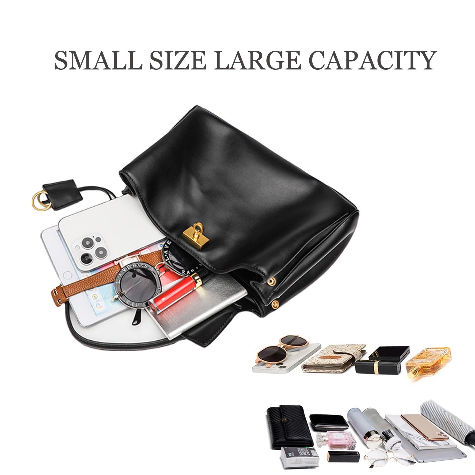 Bolso de hombro de piel auténtica para mujer, bolso de viaje de moda, bolso de trabajo retro grande tipo bandolera, bolso impermeable y ligero.