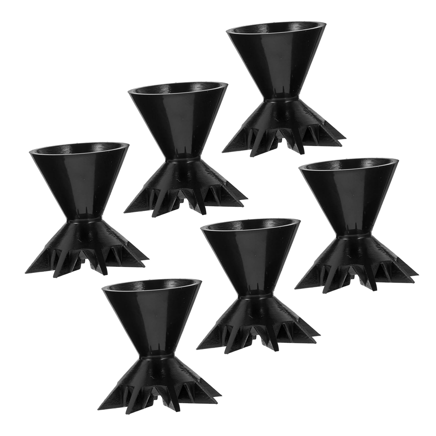 Operitacx 6pcs Reusable Silicone Painting Pouring Cups Lids Boys and Girls Paint Cups for Epoxy Pigment Mixing