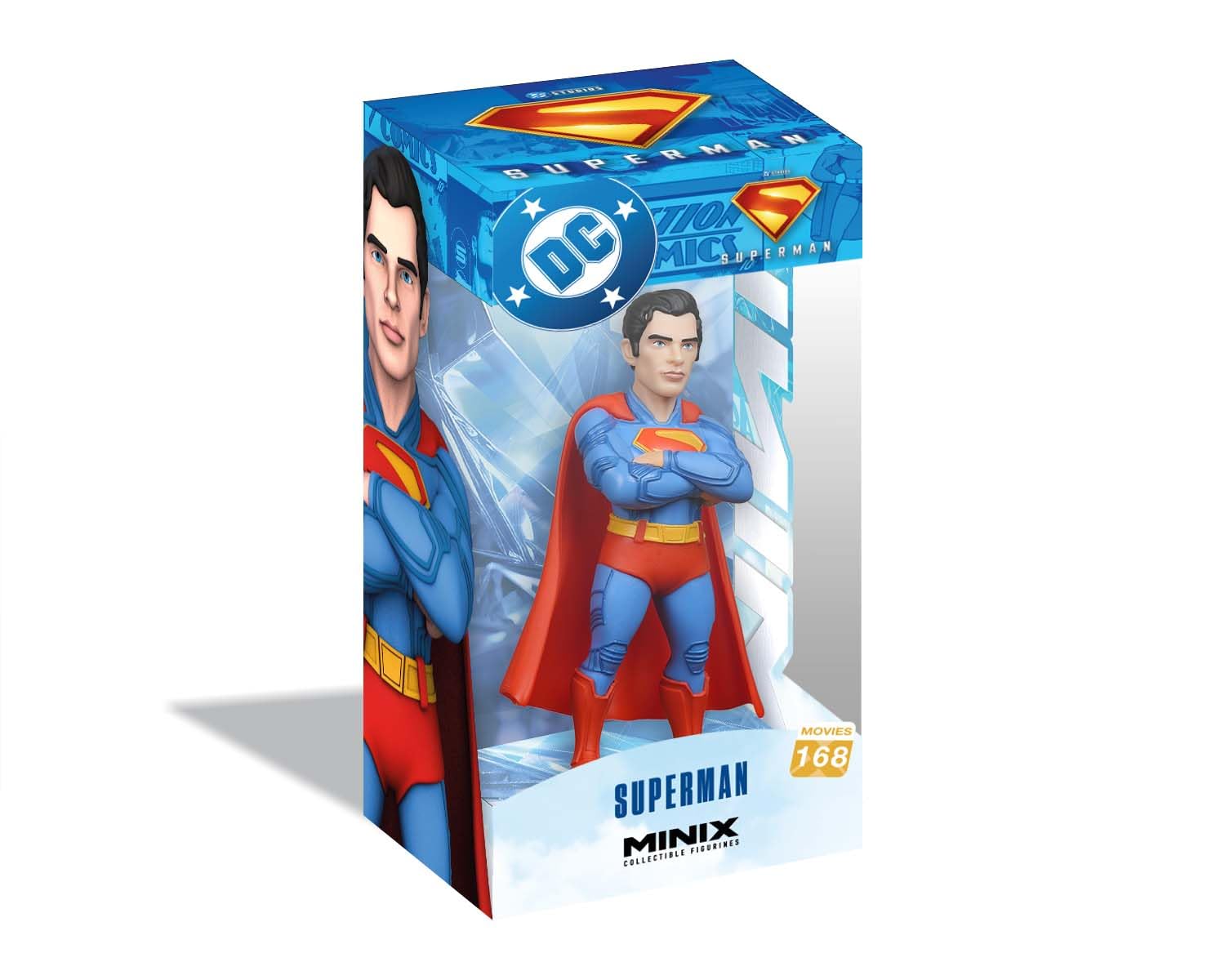 MINIX Superman Movie Model – Collectible Action 12cm Figure Movie Icon Range for Fans