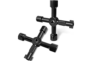 4-in-1 Meter Box Key Gas Key Utility Key for Mailbox and More (2-Pack)