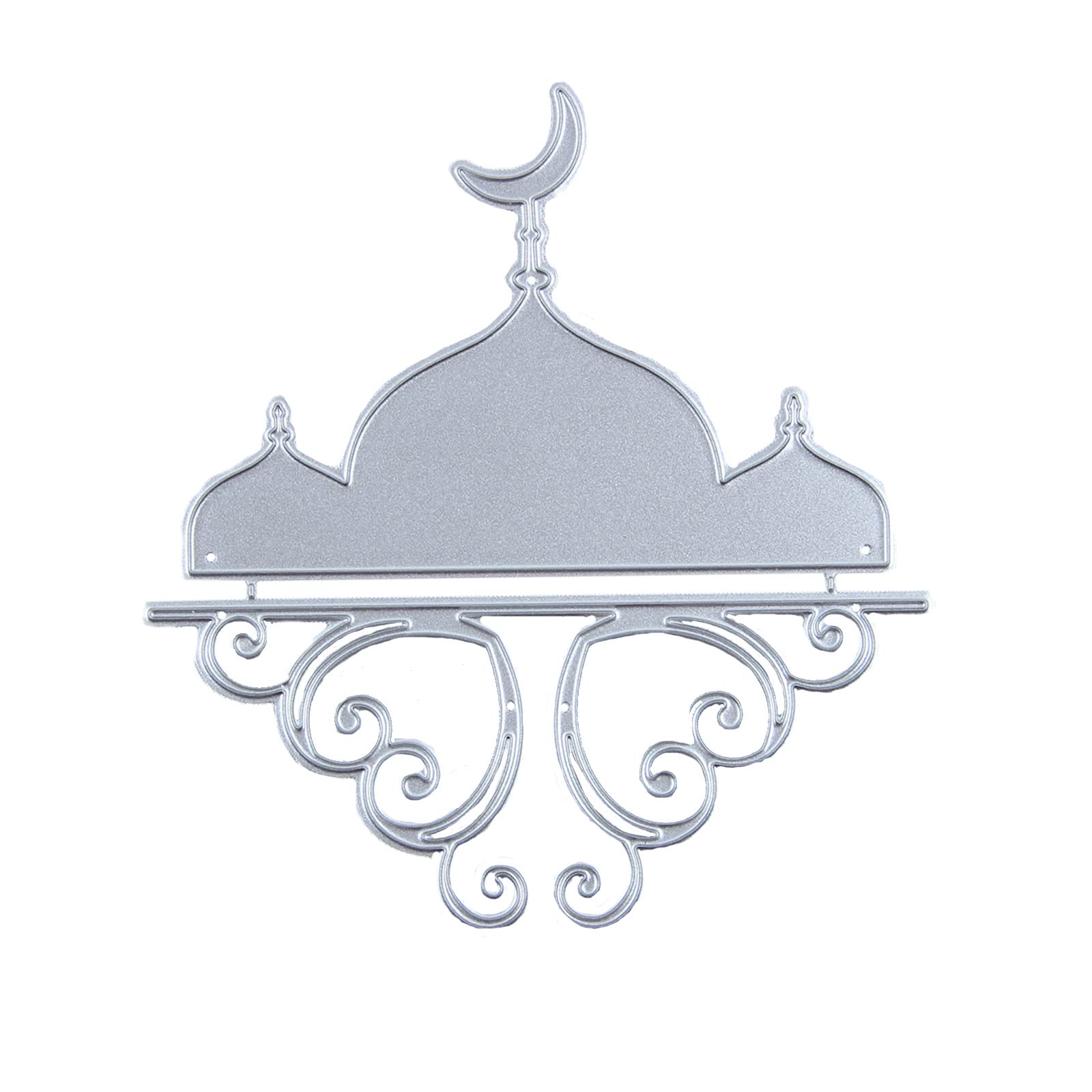 ElodieAu Islam Metal Cutting Dies for Card Making?Lantern? (Castle)