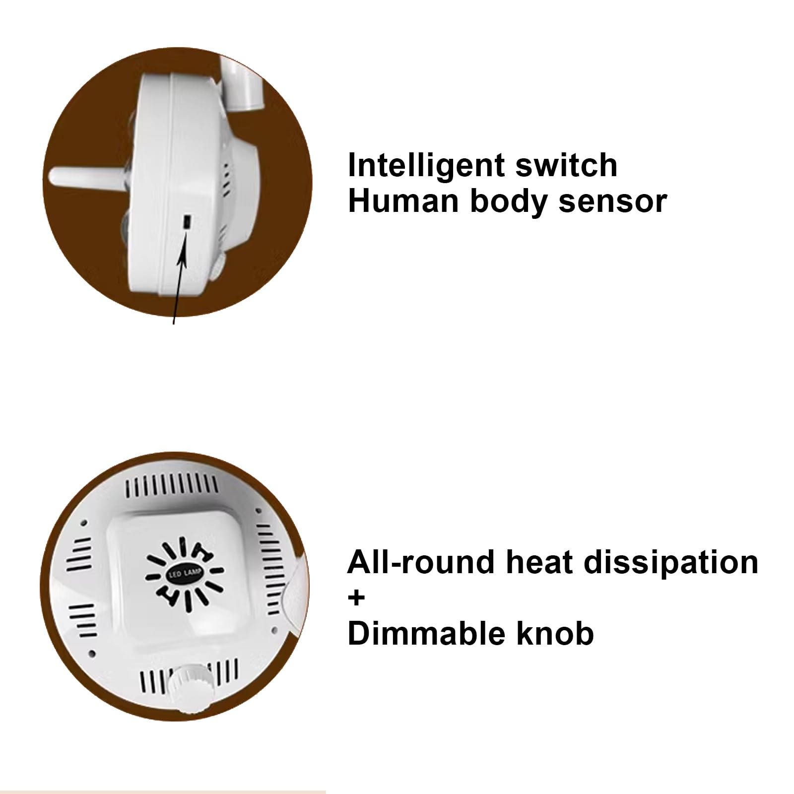 Lampada da Soffitto a LED, Lampada da Visita per Chirurgia Dentale, Lampada Scialitica Dimmerabile, Lampada da Visita Medica, per Ginecologia, Ambulatoriale, Stomatologia
