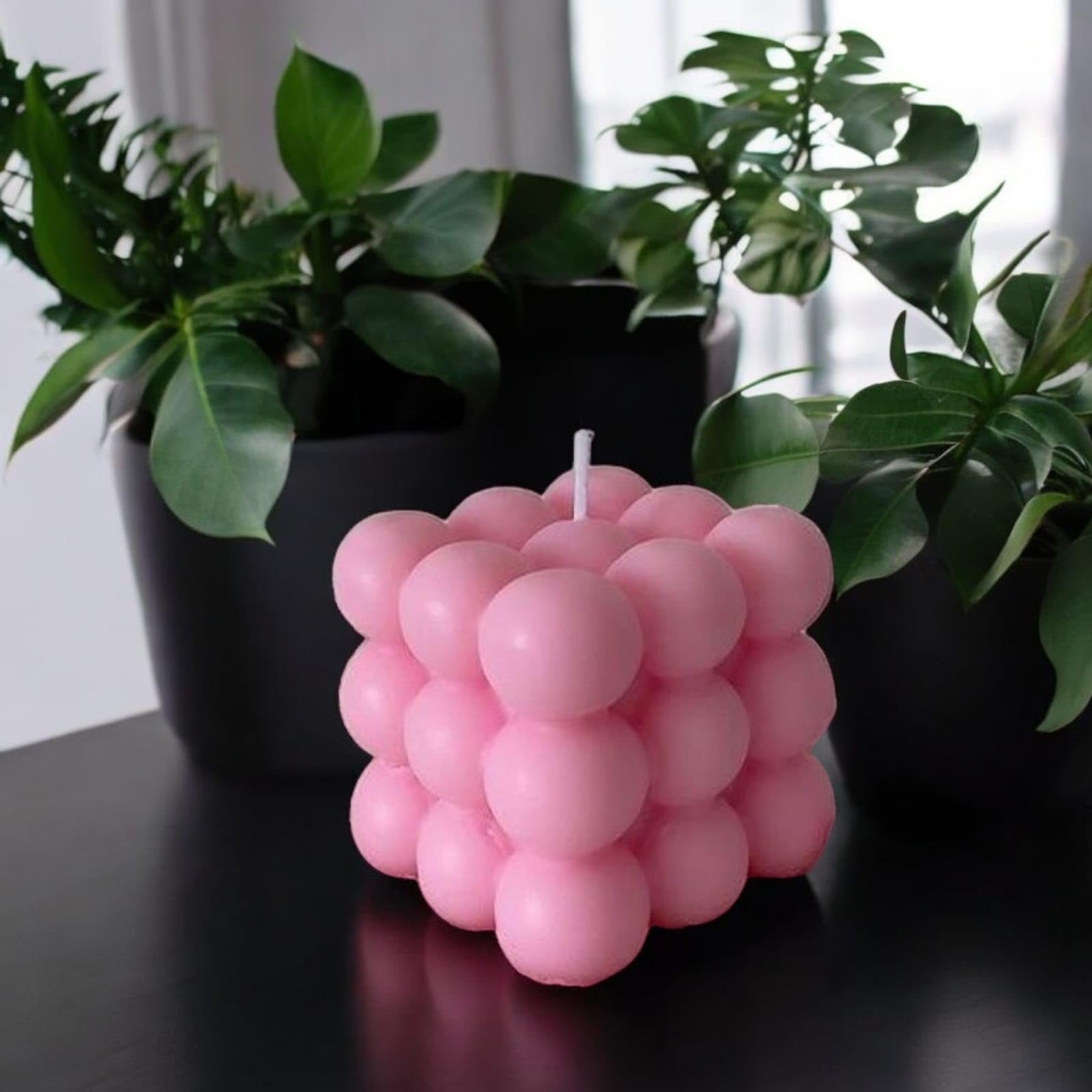 Melt & Mold Soy Wax |Bubble Candle|Lasts 18Hrs |180 Gms |Aromatherapy Fragrance Candles For Home Decor|Best Scented Gift Set (Pink) (B0CSPR8LYN) Amazon Price History, Amazon Price Tracker
