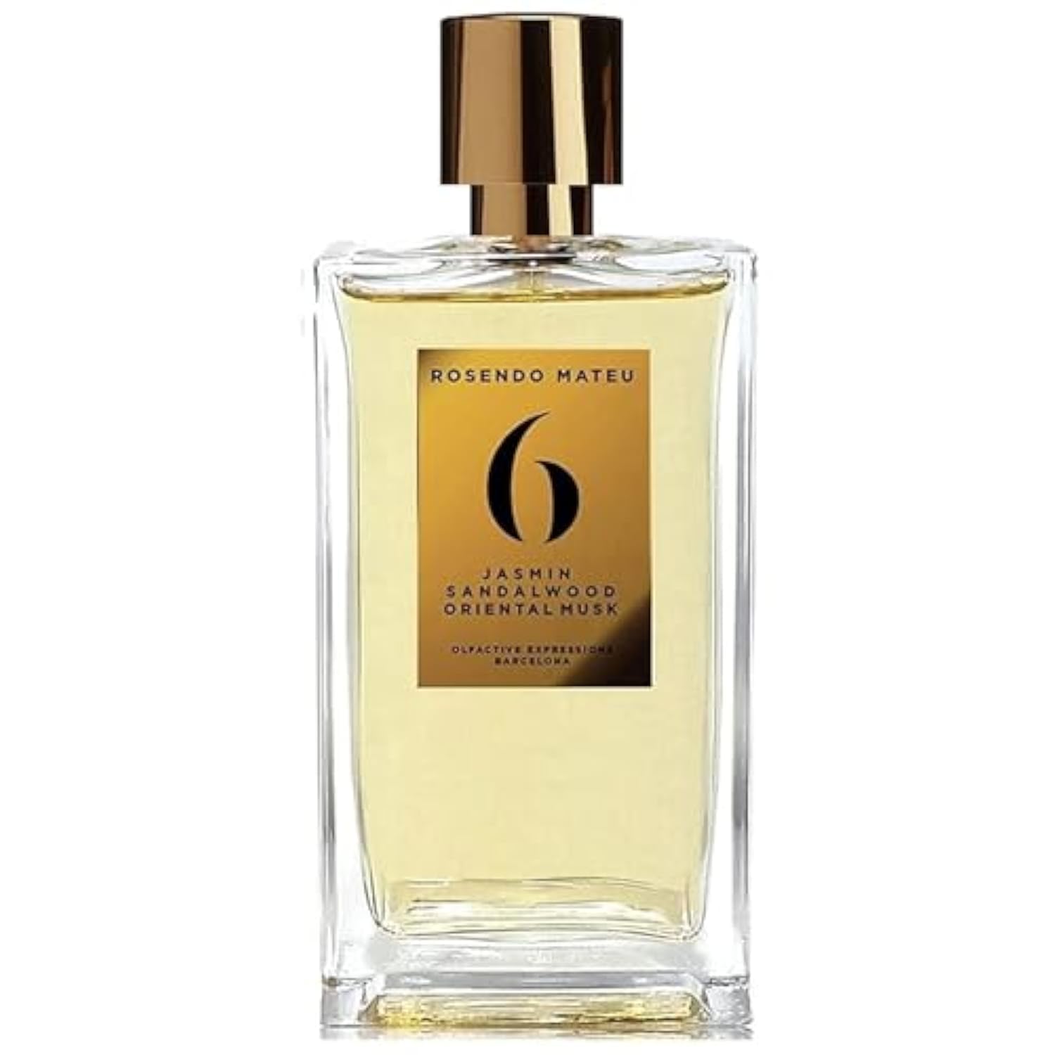 No.6 Jasmin Sandalwood Oriental Musk Unisex Eau de Perfume, 100 ml