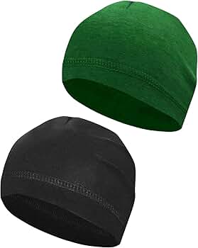 Kninmdor Cotton Skull Caps Lightweight Summer Thin Soft