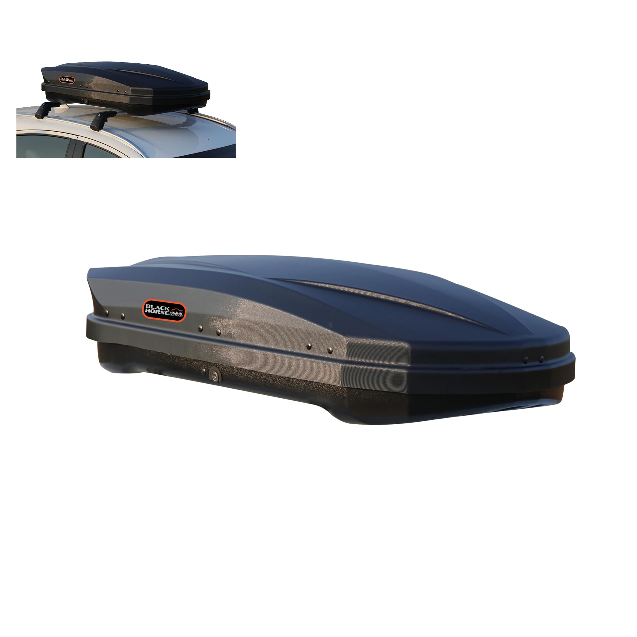 Black Horse 12 Cu Ft Hard-Shell Cargo Box