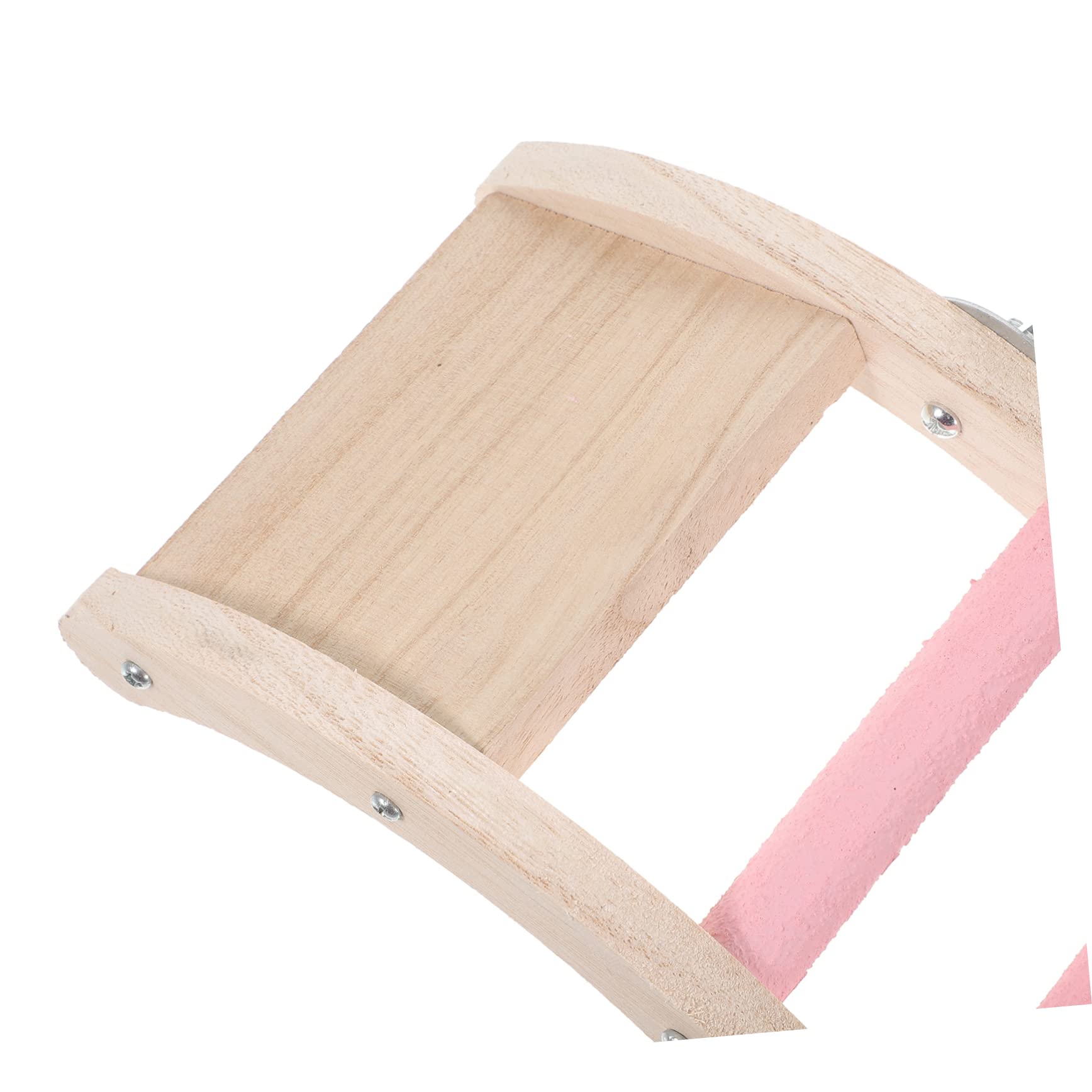 Échelle pour Cage à Oiseaux en Plastique Rose, Jouet d Escalade Sûr à Mâcher pour Perruches et Souris, pour Agrandir L Espace d Activité la Maison