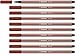 Produktbild STABILO - Premium-Filzstift - Pen 68-10er Pack - siena