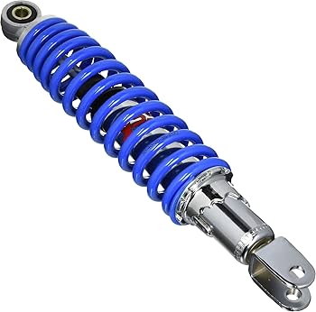 Amazon | YSS リアサスペンション クローム/ブルー 5段階式