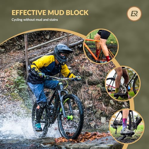 Guardabarros para Bicicleta ROCKBROS Ajustables para MTB 26-29" Delantero y Trasero miniatura 2