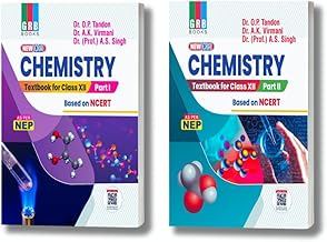 GRB New Era Chemistry - Textbook for Class XII (Part I & Part II) - Based On NCERT - As Per NEP