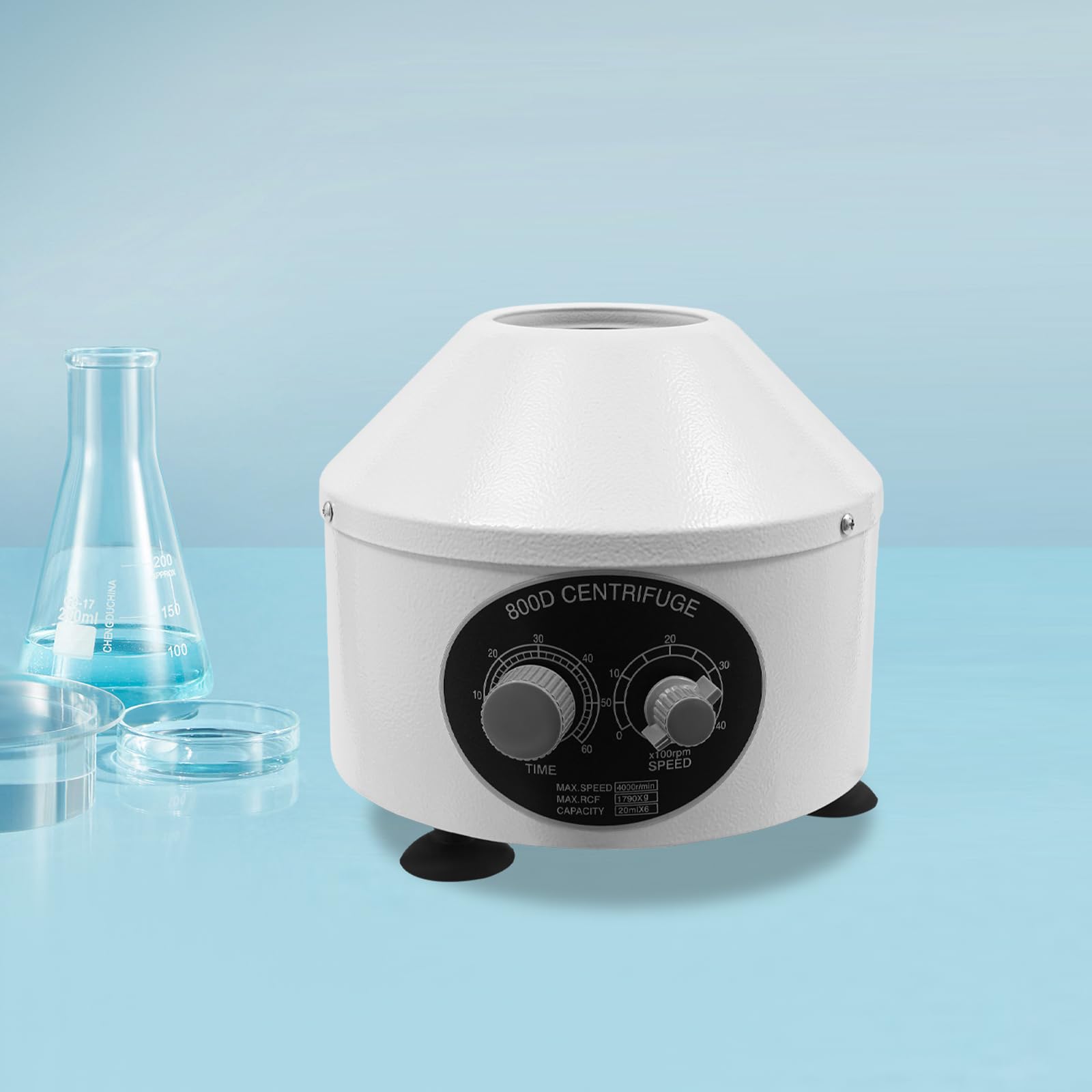 Centrifuga elettrica da tavolo 4000 giri/min Attrezzatura da laboratorio Dispenser al plasma a velocità variabile Timer intelligente per laboratorio medico chimico laboratorio biochimico