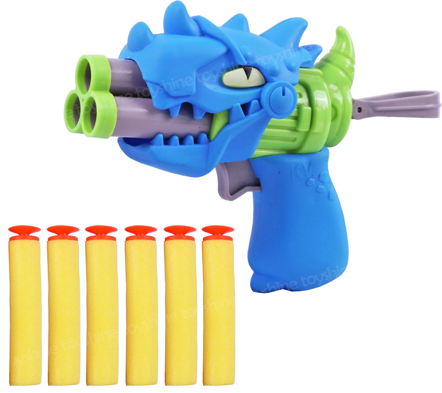 See full amazon price history chart for Toyshine Easy to Shoot Foam Bullet Dino Blaster Gun Toy with 6 Pc Soft Bullets Shooting Fun Outdoor for Little Kids and Toddlers - Blue Toyshine Easy to Shoot Foam Bullet Dino Blaster Gun Toy with 6 Pc Soft Bullets Shooting Fun Outdoor for Little Kids and Toddlers - Blue (B0D6N3BB48) Amazon Price History, Amazon Price Tracker
