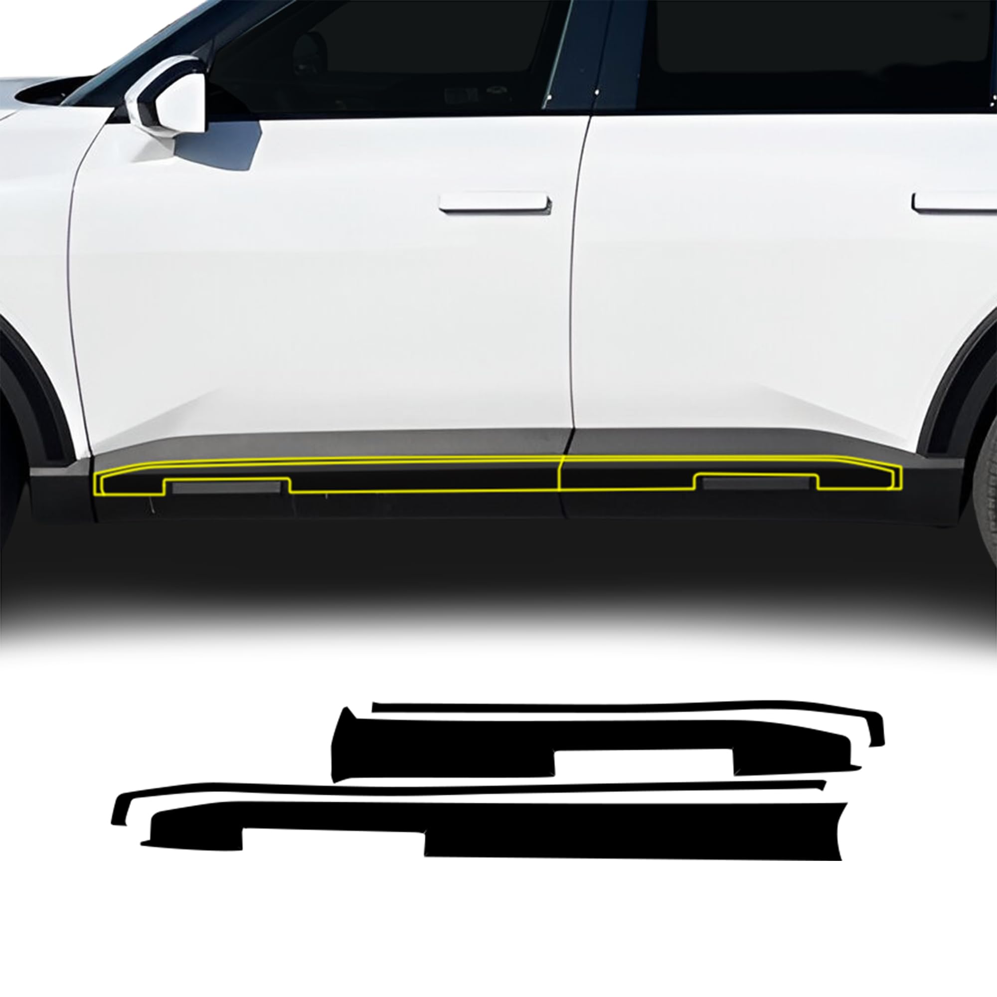 Photo 1 of BOGAR TECH DESIGNS Side Skirt Vinyl Wrap for Kia Telluride 2027+