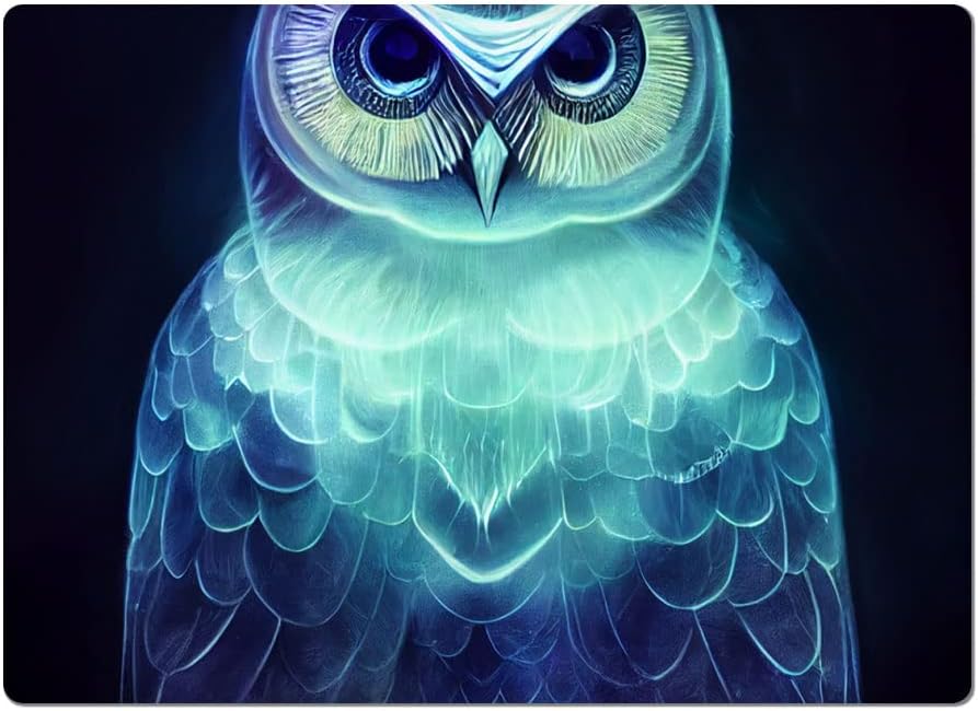 Owl Car Magnet 2 PCS - Art Print Car Magnet - Animal Sticker