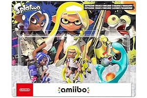 amiibo Triple Pack - Inkling, Octoling, and Smallfry (Splatoon 3 Series)