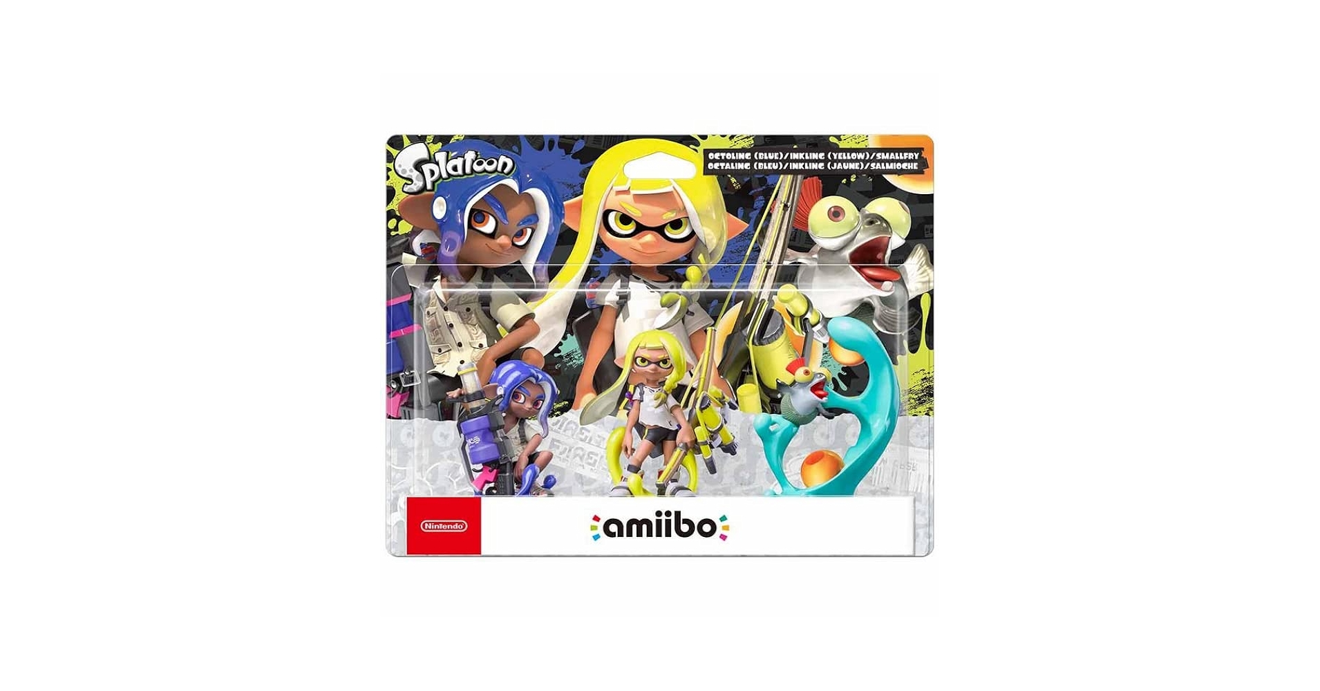 Amazon.com: amiibo Triple Pack - Inkling, Octoling, and