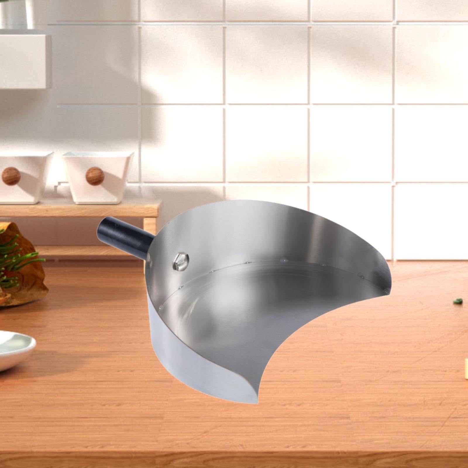 Handheld Meat Catcher Pan Rotisserie Catch Pan Heat Resistant Multipurpose Barbecue Tray for Outdoor Camping Restaurant