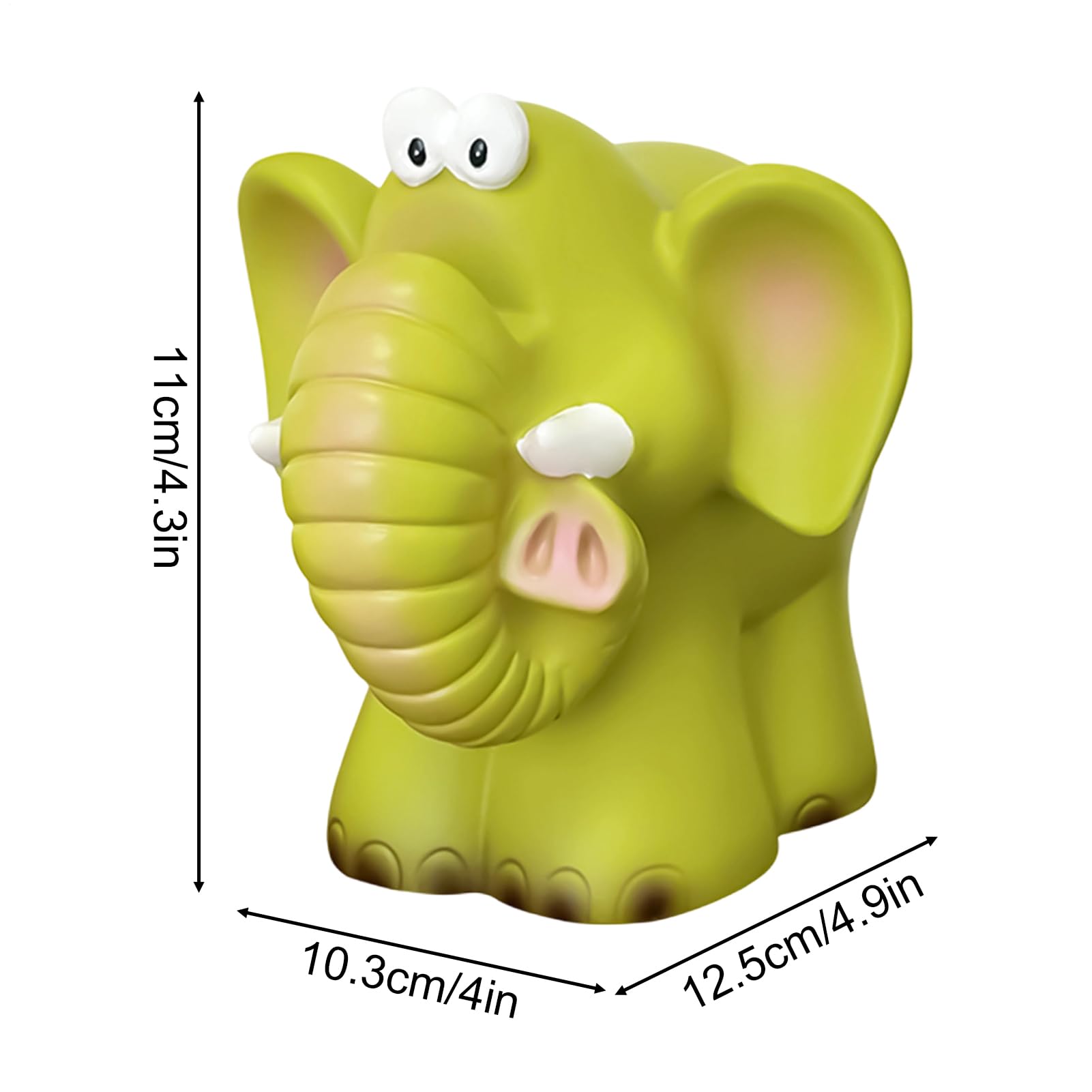 Generico Portaocchiali Elefante - Divertente Animale Portaocchiali Da Scrivania - Supporto Per Occhiali A Forma Di Elefante | Per Scrivania, Casa, Ufficio, Camera Da , Soggiorno