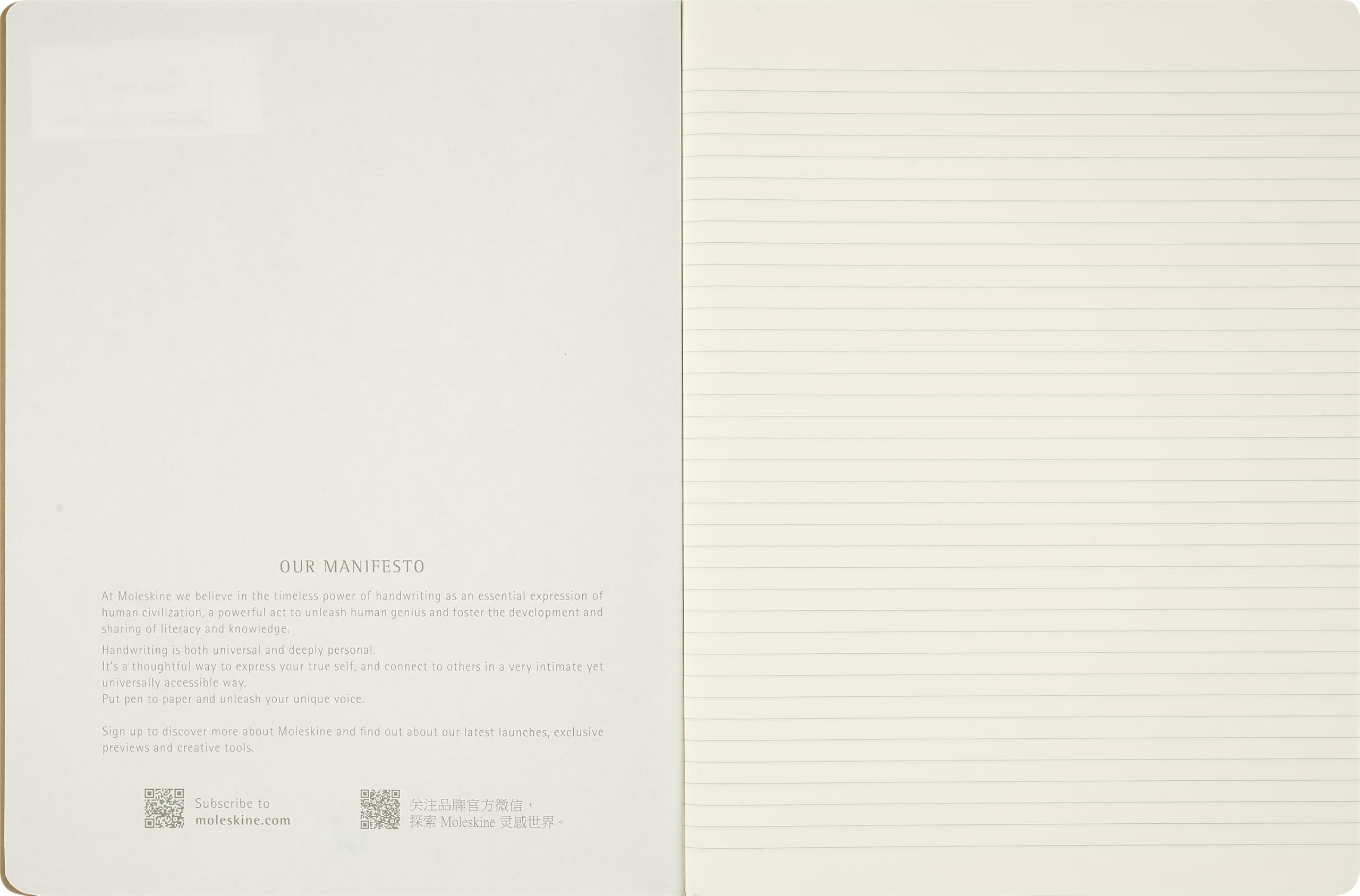 Moleskine Cahier Journal Il Signore degli Anelli, Set 3 Quaderni a Righe, Copertina Flessibile, Cucitura Singer, XL 19x25 cm